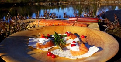 Fjellørret og flatbrød på tur