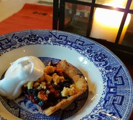 Multe-og blåbærpai – dessert med fjellsmak
